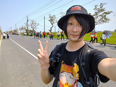 媽祖様Tシャツも買えます