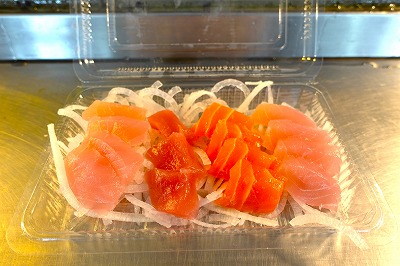 美味しいお刺身